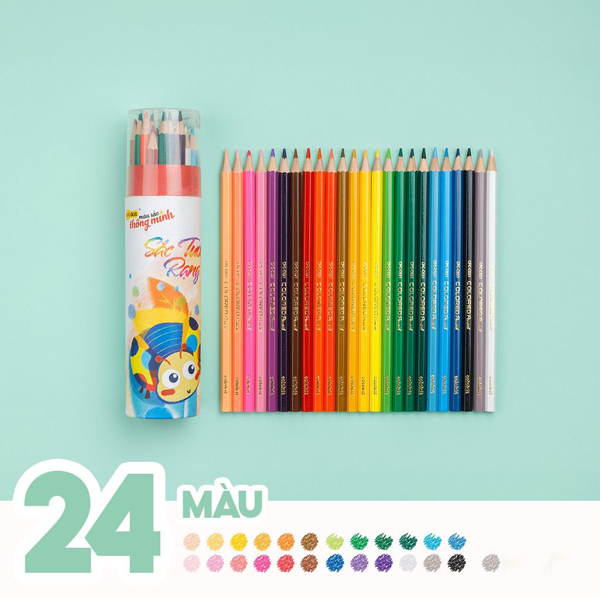 Bút chì màu CPC-C021 24 màu