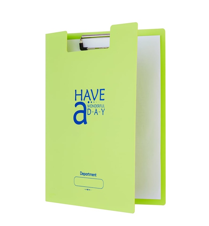 Bìa trình ký kép màu Pastel nhựa PP Thiên Long Flexoffice FO-CB03