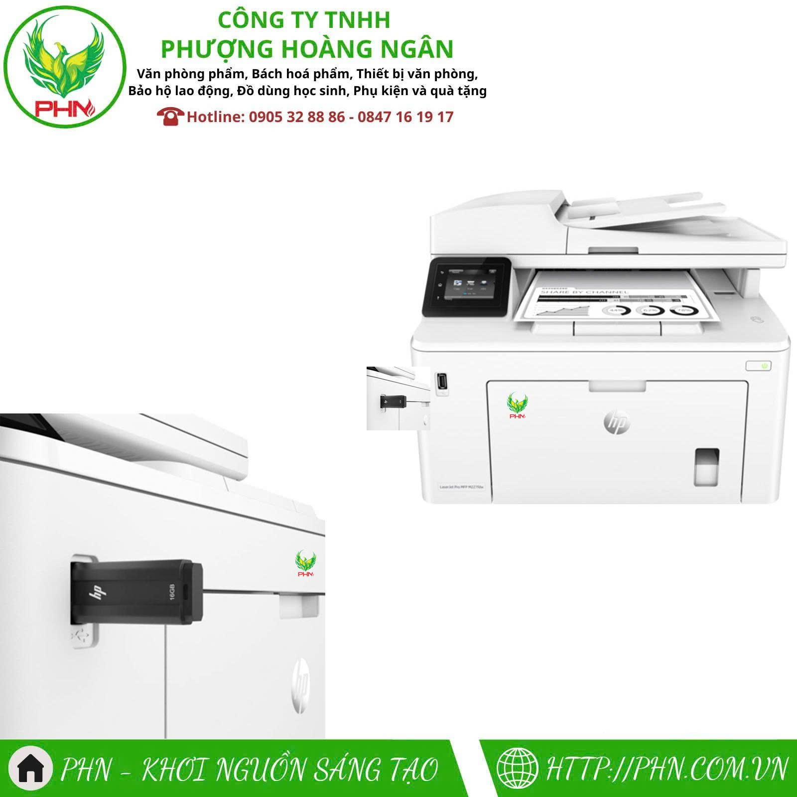 Máy in HP LaserJet Pro MFP M227fdw
