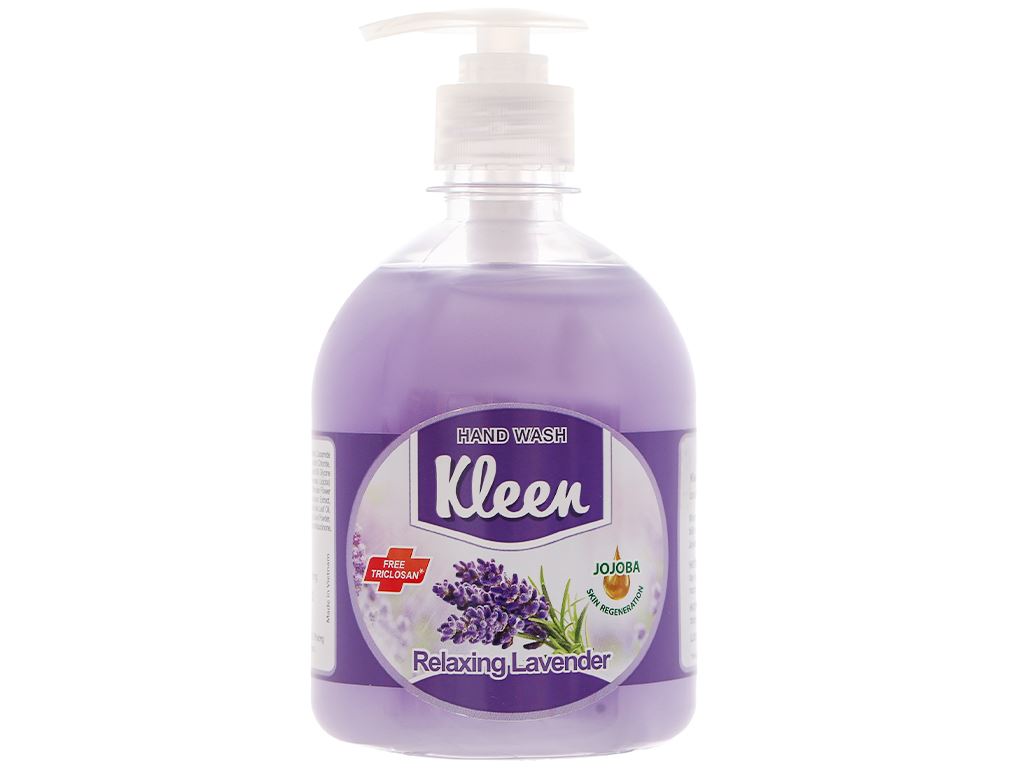 Sữa rửa tay Kleen - oải hương 500ml