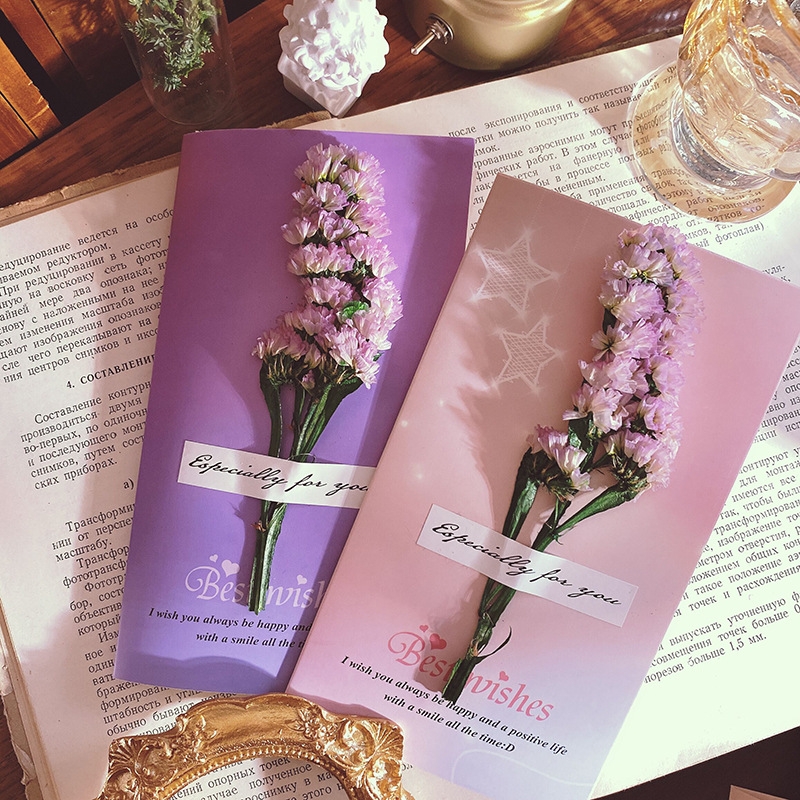 THIỆP HOA TÍM- GỬI TRỌN YÊU THƯƠNG