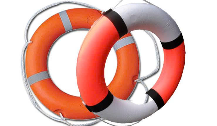 Phao tròn cứu hộ (cứu sinh) nhựa &  - Cam