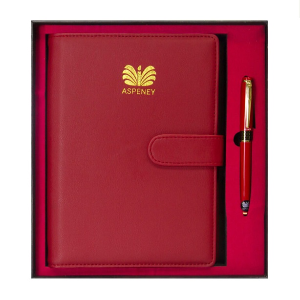 Set Quà Tặng Sổ da Bút ký MILL & PREMIER ASPENEY