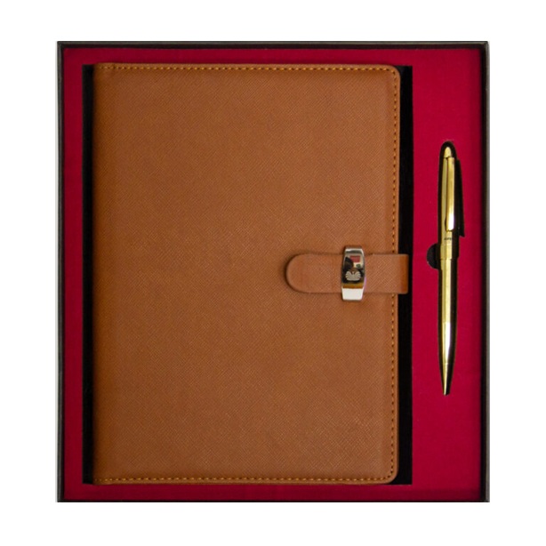 Set Quà Tặng Sổ da Bút ký SAFFIANO & KING ASPENEY