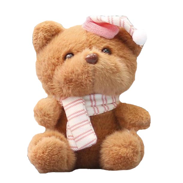 Móc Khóa Bông Gấu – Bé Gấu Nhỏ, Tình Yêu To