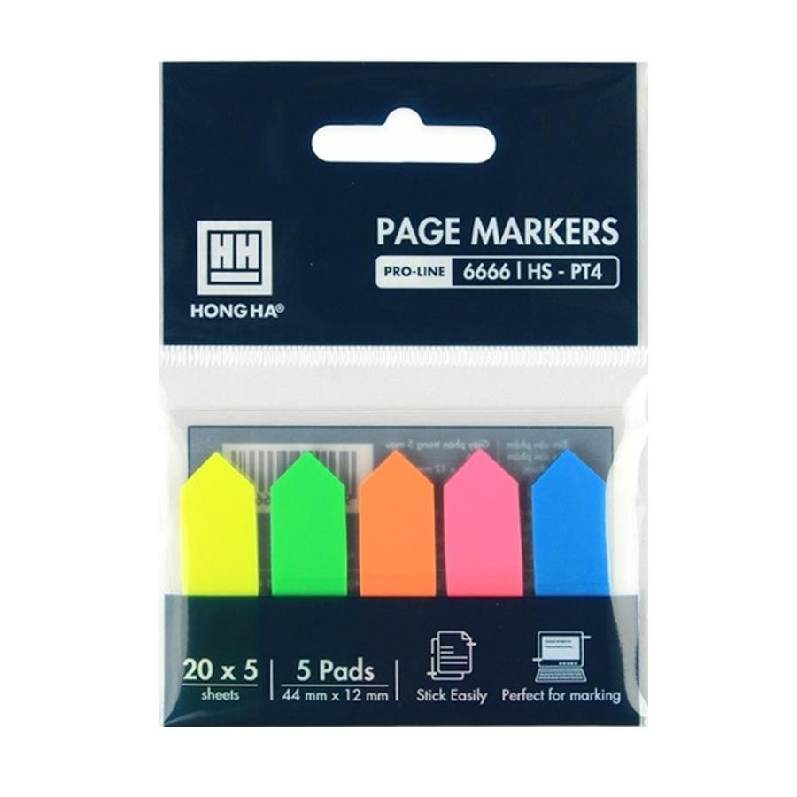 Giấy phân trang 5 màu HS-PT4