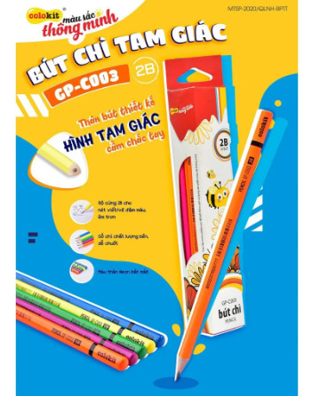 Bút chì gỗ 2B GP-C003 