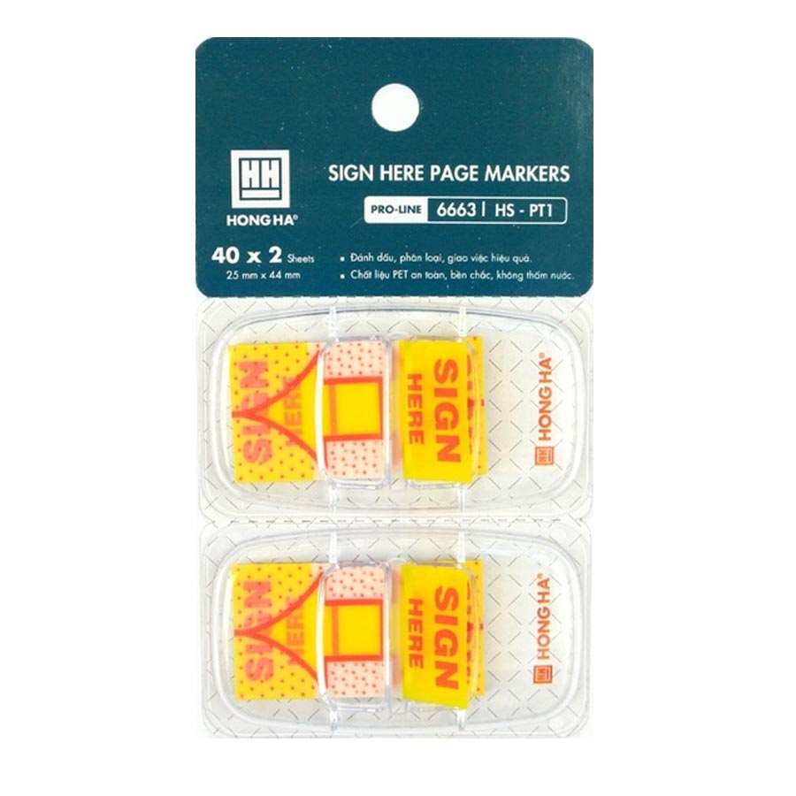Giấy phân trang Sign Here HS-PT1 