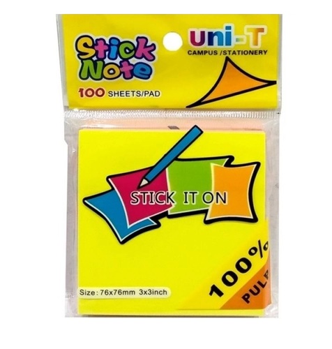  Giấy note 3*3 3E( Nhiều màu/ Xấp)