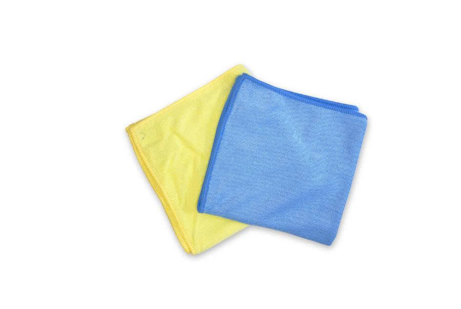 Khăn Lau Đa Năng Màu Vàng Microfiber 36x36cm