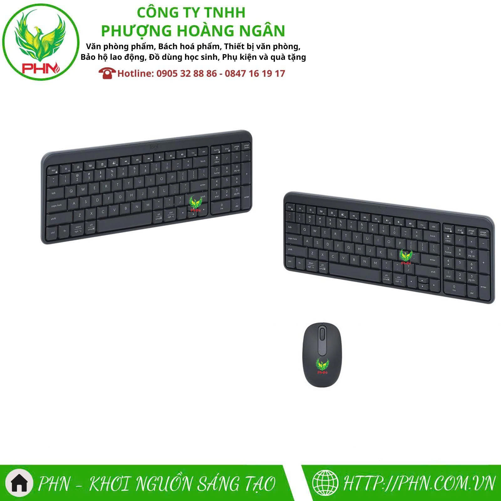 Bộ Bàn Phím Chuột Bluetooth Logitech MK250